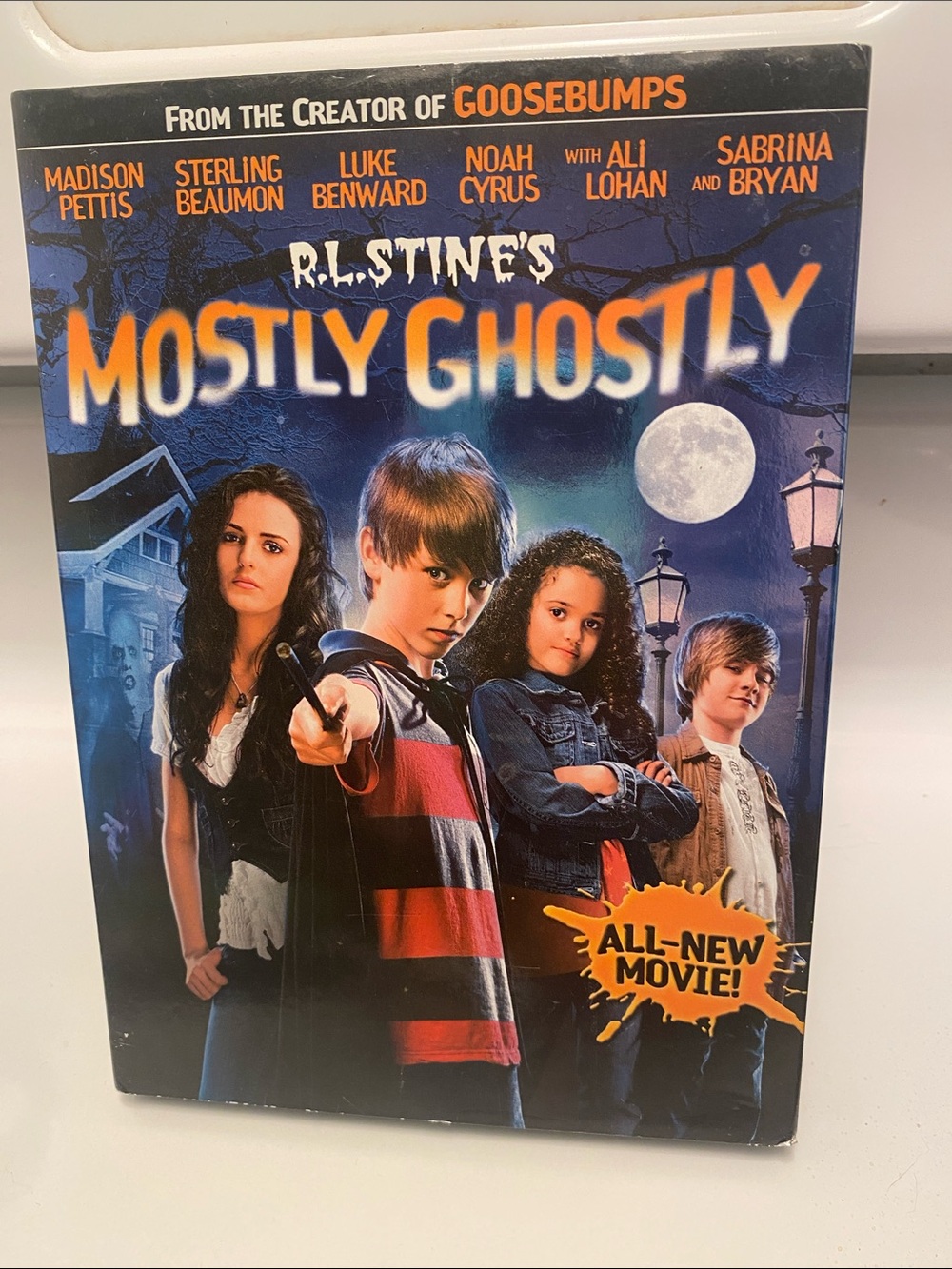R.L. Stine DVD Movie MOSTLY GHOSTLY Halloween 🎃